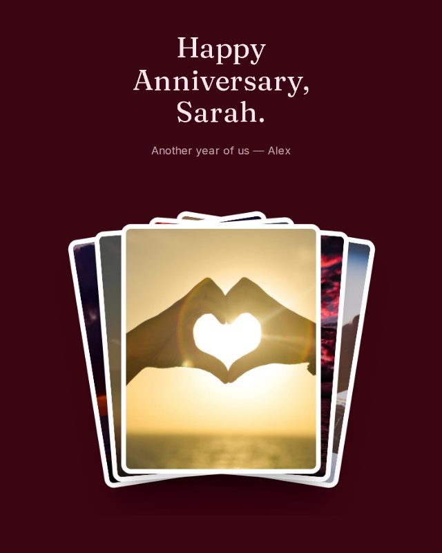 Ruby anniversary design