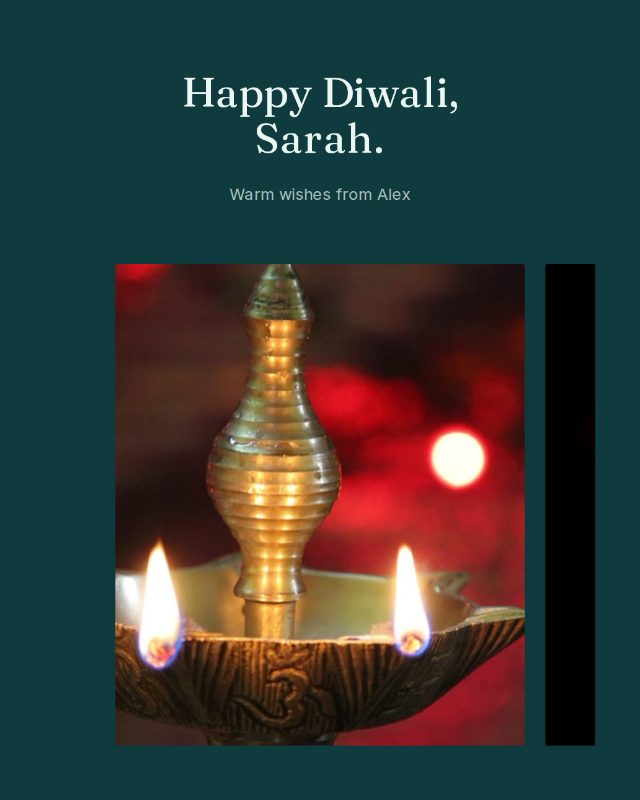 Peacock diwali design