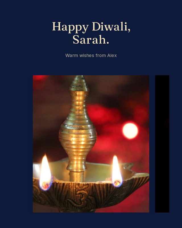 Royal Gold diwali design