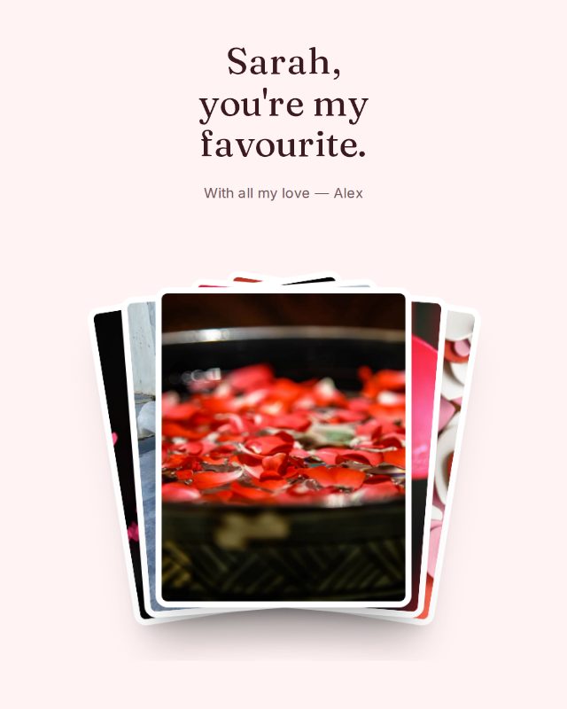 Rose Petals love design