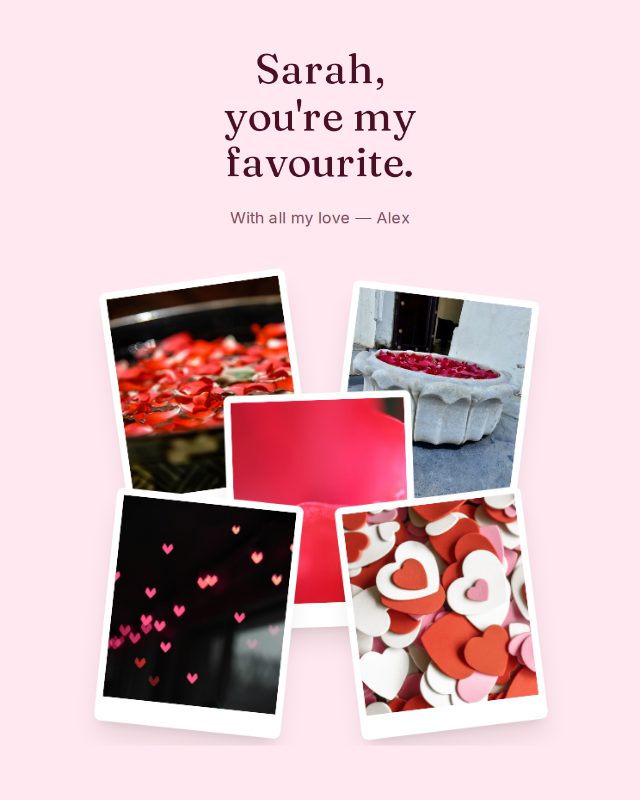 Sweetheart love design
