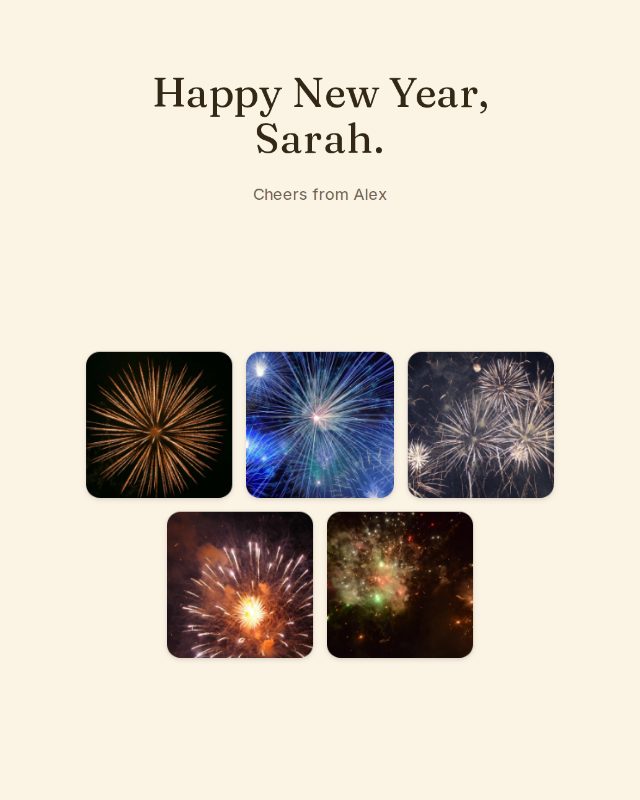 Cheers new year design