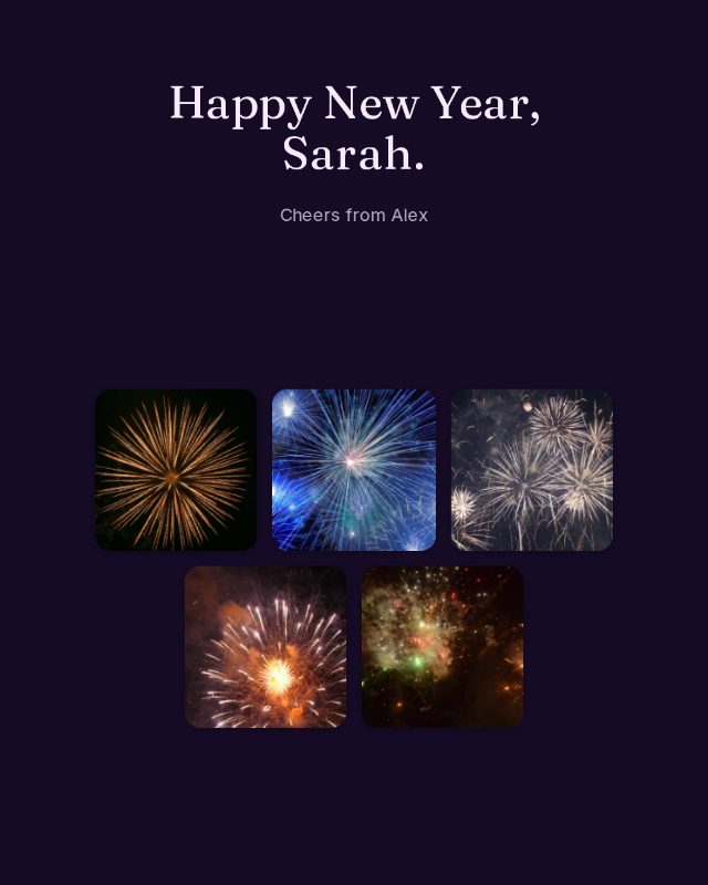 Disco new year design