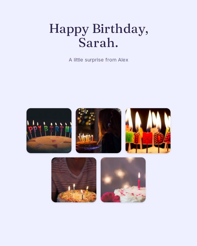 Pastel Party birthday design