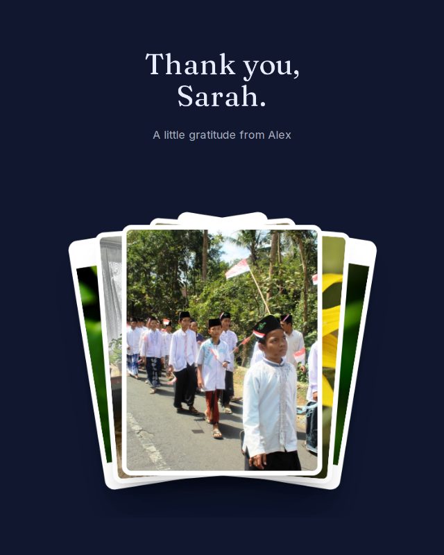 Starry Thanks thank you design