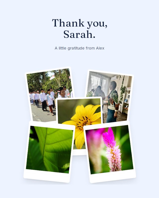 Team Cheer thank you design