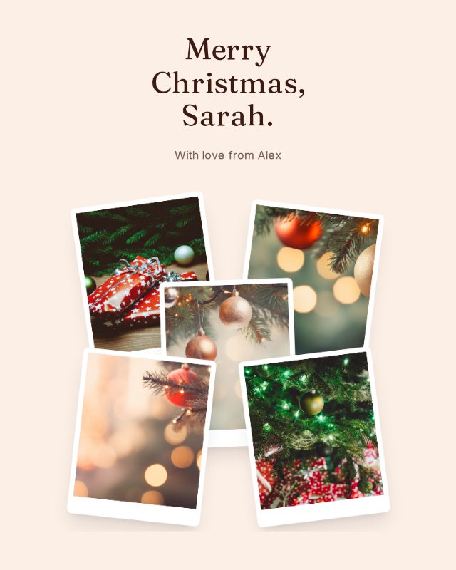 Cosy Cabin christmas design