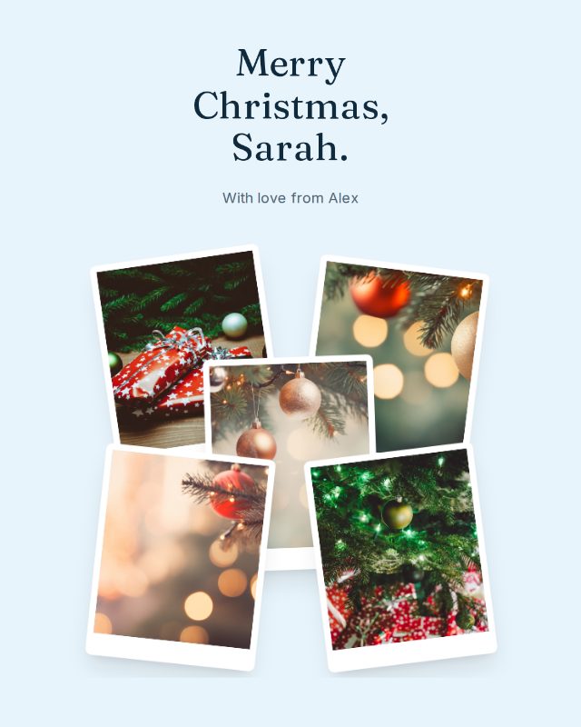 North Pole christmas design