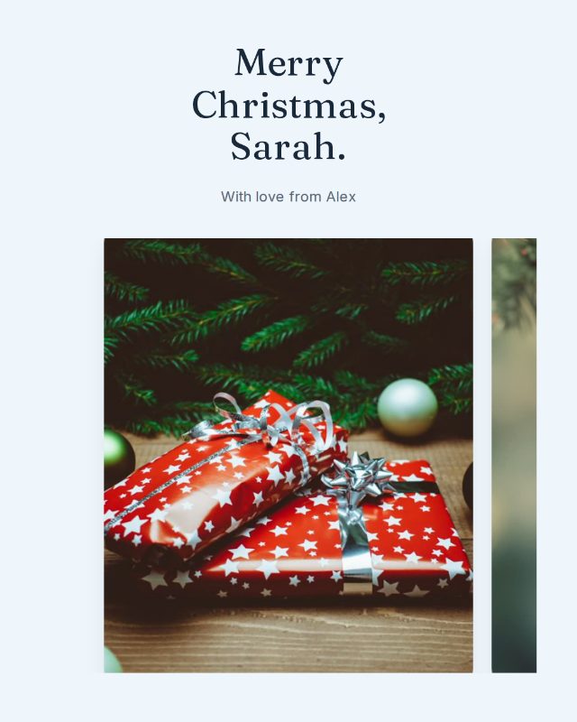 Snow Day christmas design